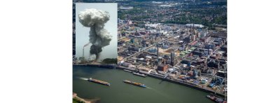 Luftbild: Wikipedia / Explosion Chempark 2021: Jens Geibel